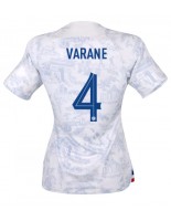 Francie Raphael Varane #4 Venkovní Dres pro Dámské MS 2022 Krátký Rukáv